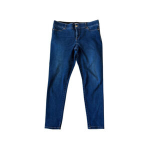 Juicy Couture Jeans Seamless Skinny Elastic Waist Dark Blue Women’s Size 12